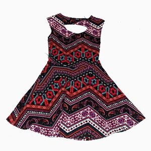 Multi-colour Bohemian Rebel Sugar Dress - Women’s M